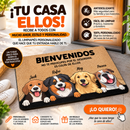 Limpiapiés Personalizado con Nombre e Imagen de tu Mascota